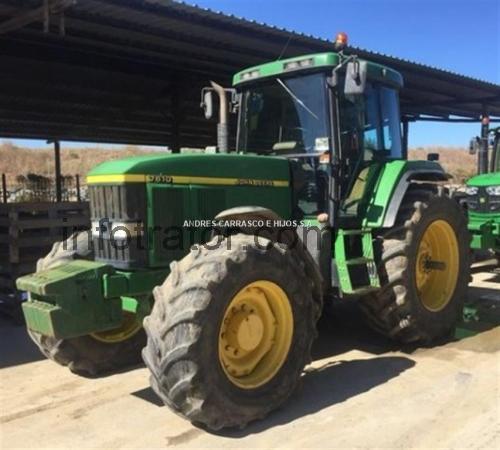 John Deere 7610 ficha tecnica