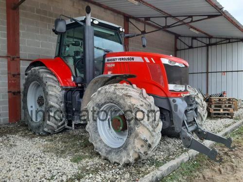 Massey Ferguson 7624 avaliação e ficha técnica